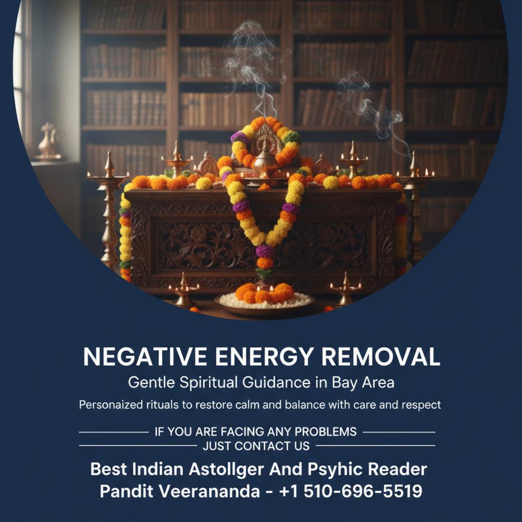 How Negative Energy Removal Can Help You in Bay Area, CA Negative energy removal altar with lamps and flowers Bay Area