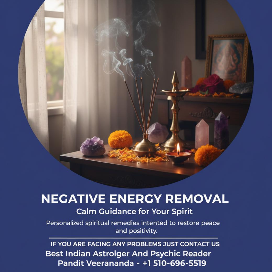 How Negative Energy Removal Helps in Los Angeles, CA Negative energy removal altar with incense and diya lamp Los Angeles