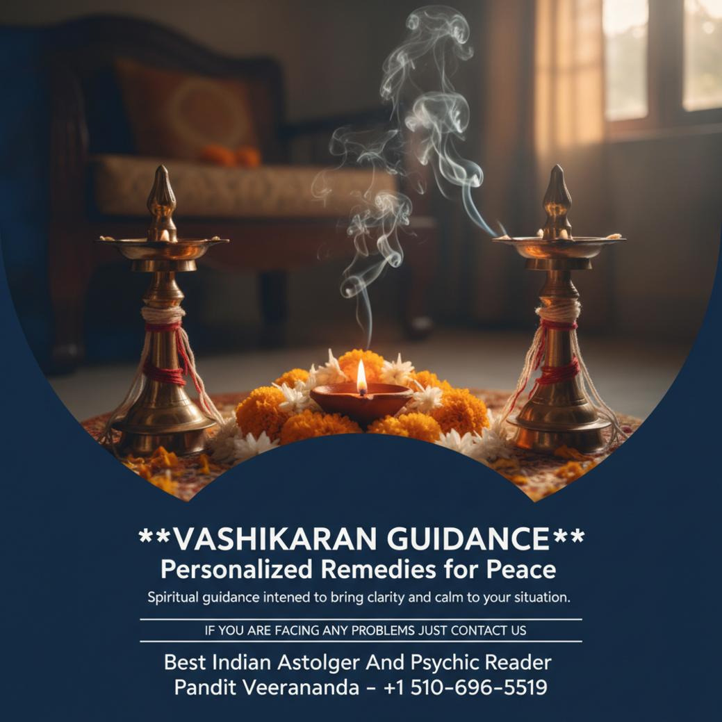Trusted Vashikaran Specialist in Sunnyvale, CA traditional vashikaran altar with diya and flowers Sunnyvale CA
