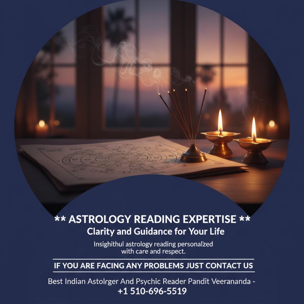 wooden desk with astrology chart and lamps for astrology reading in California