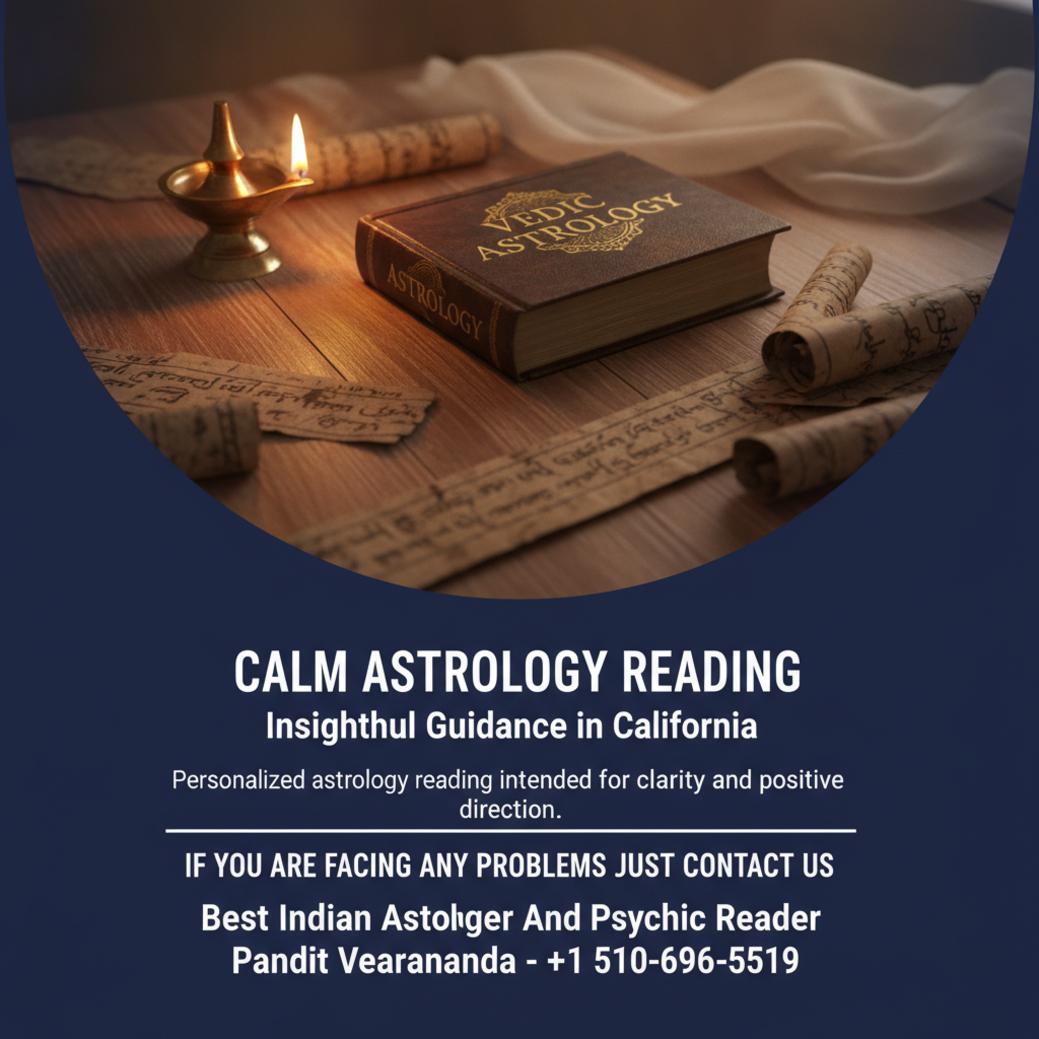 astrological tools and vedic astrology books on wooden table california