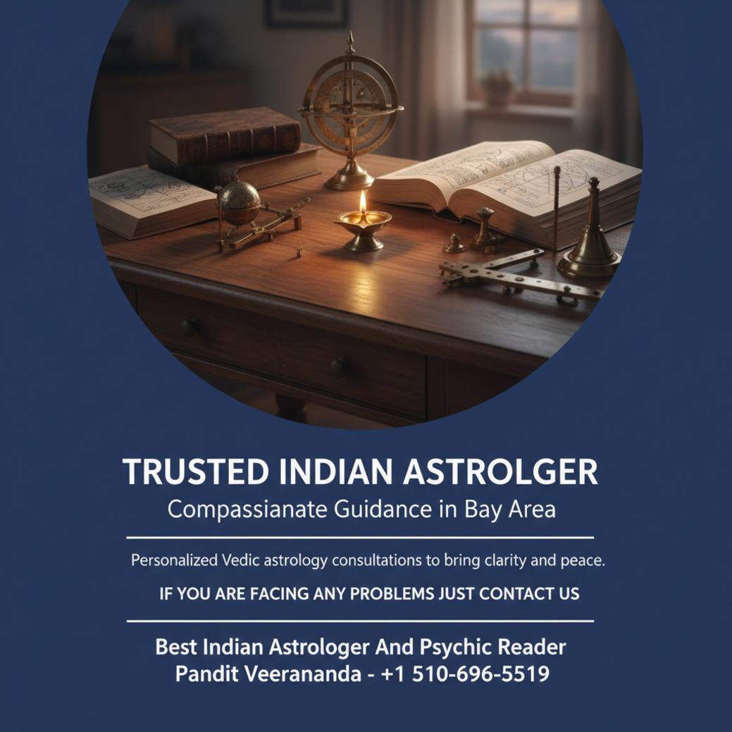 Best Indian astrologer Bay Area office with traditional astrology tools