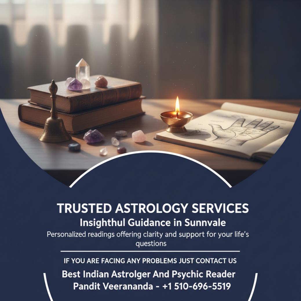 Best indian astrologer consultation setup in Sunnyvale calm room