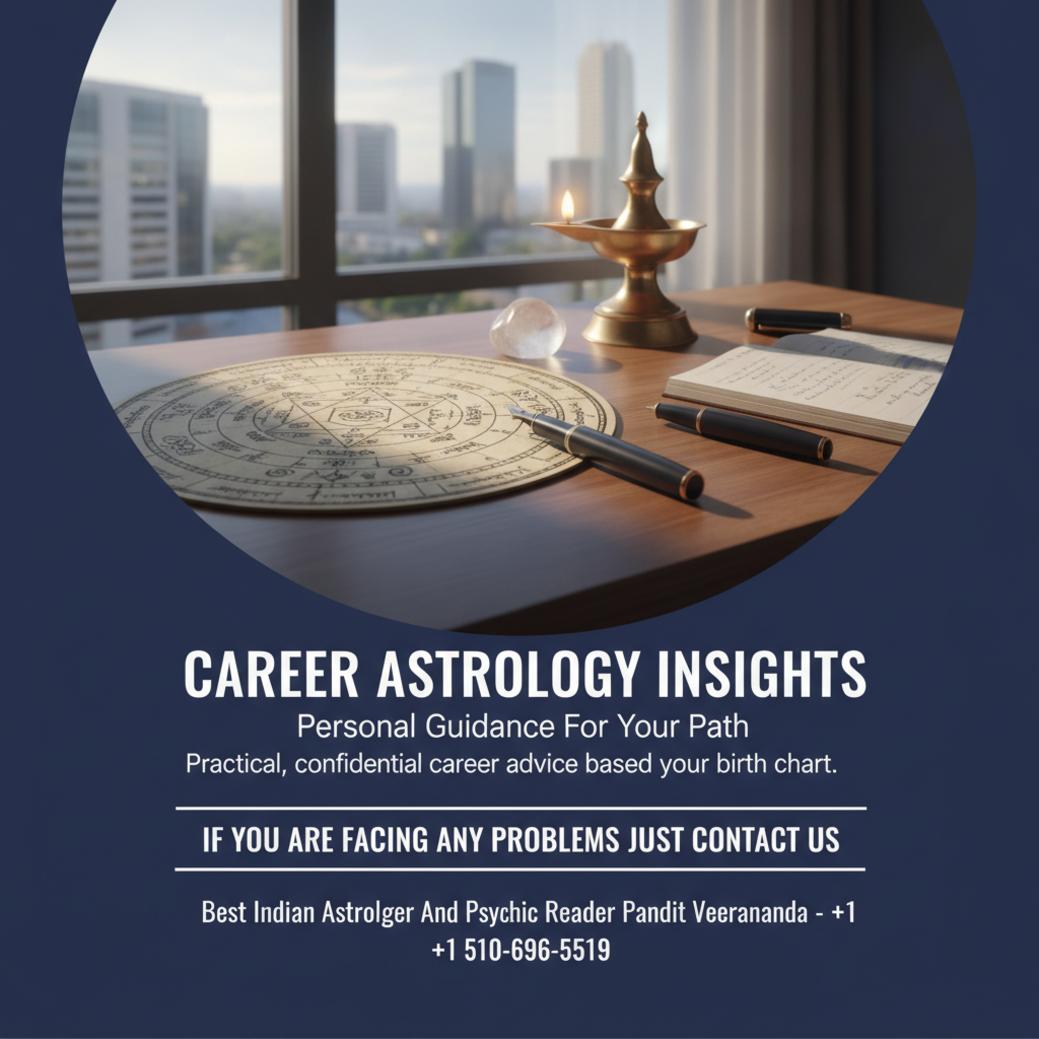 Career astrology guidance birth chart setup in Santa Clara office