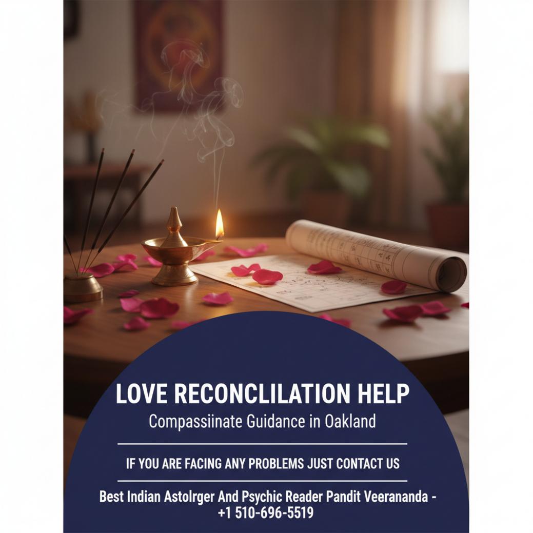 Relationship reconciliation guidance astrology reading in Oakland calm setting