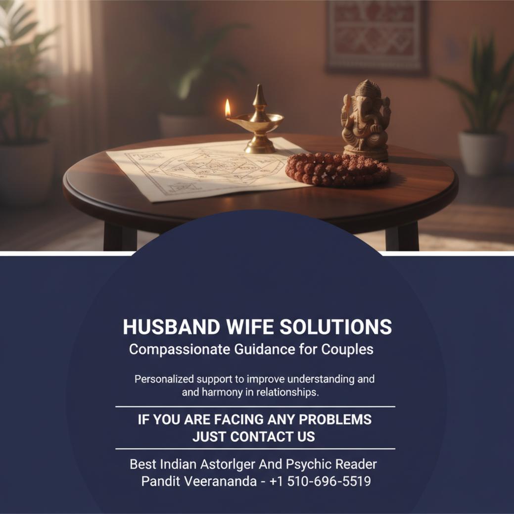 husband wife problem solution spiritual setup in Bay Area room