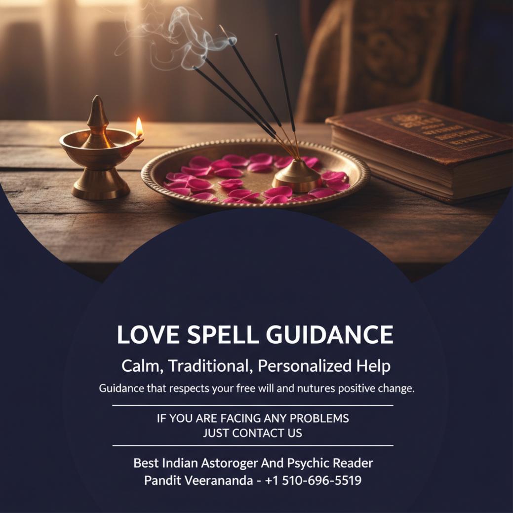 Traditional Vedic love spell guidance setup in Bay Area, CA