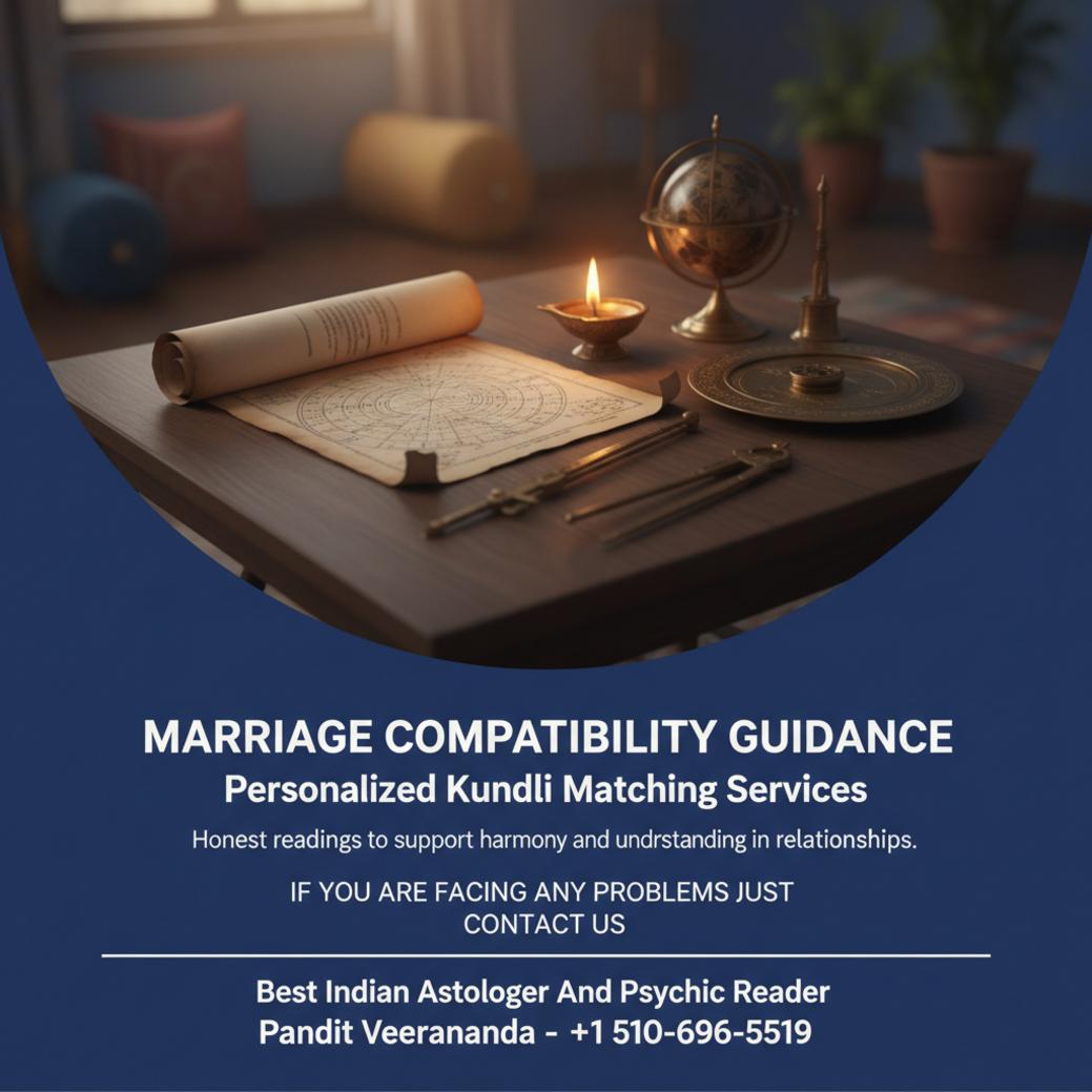 marriage compatibility kundli matching chart on wooden table Bay Area