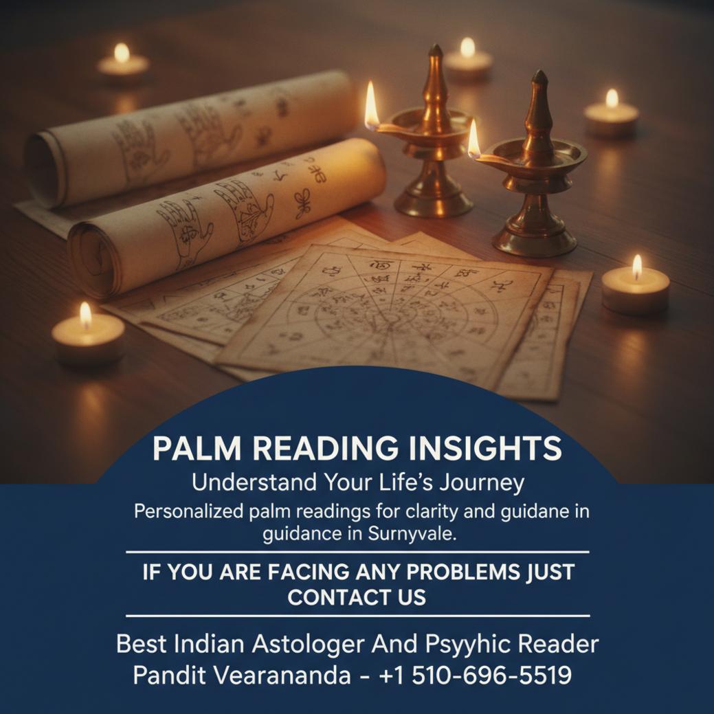 How Palm Reading Works — A Sunnyvale Astrologer Explains Palmistry charts and soothing lamps for palm reading in Sunnyvale, CA
