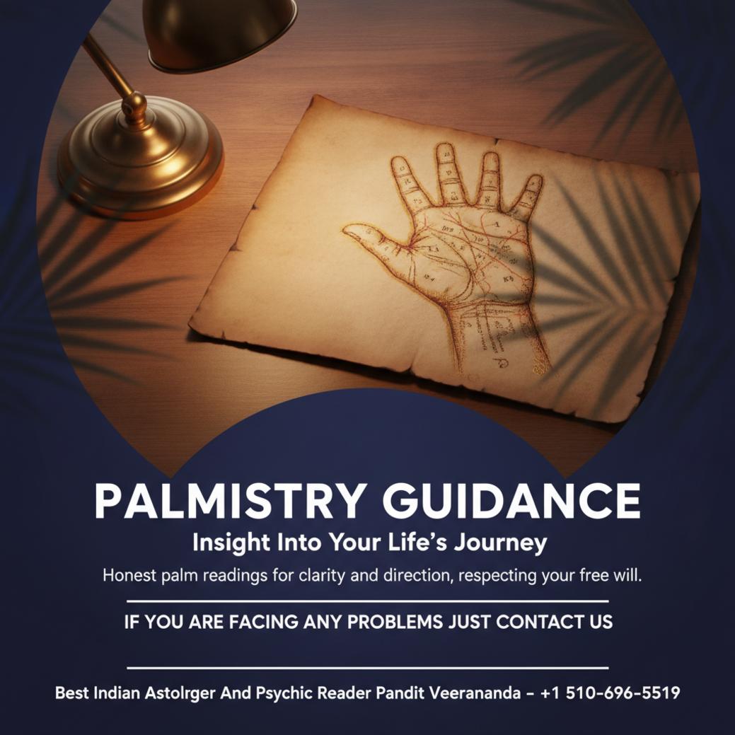 Palmistry reading setup with hand chart in Los Angeles calm room