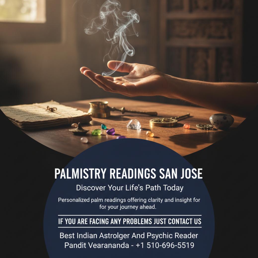 Palm lines under warm light representing palmistry in San Jose CA