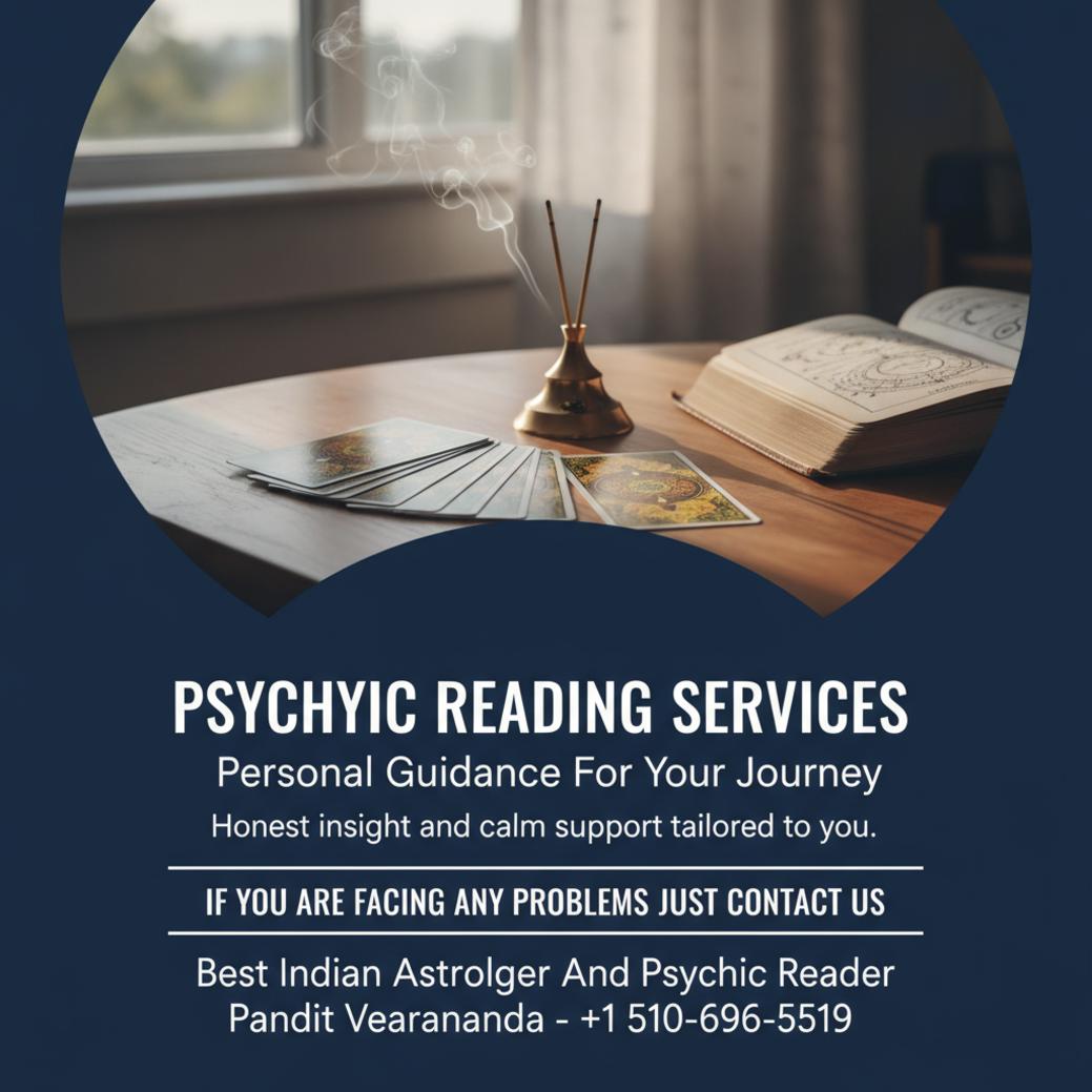 Psychic reading session tools with tarot cards in Los Angeles