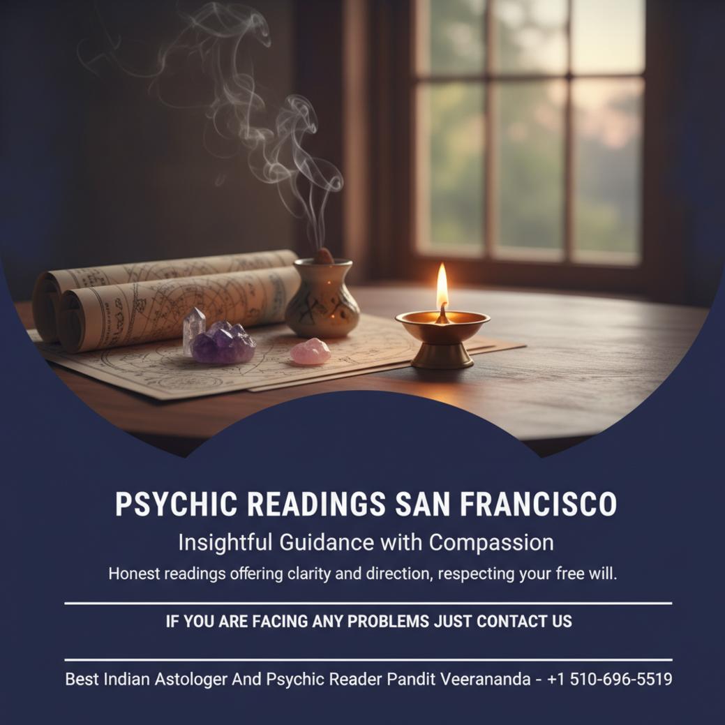 Trusted Psychic Reading in San Francisco, CA Calm spiritual room with psychic reading setup in San Francisco