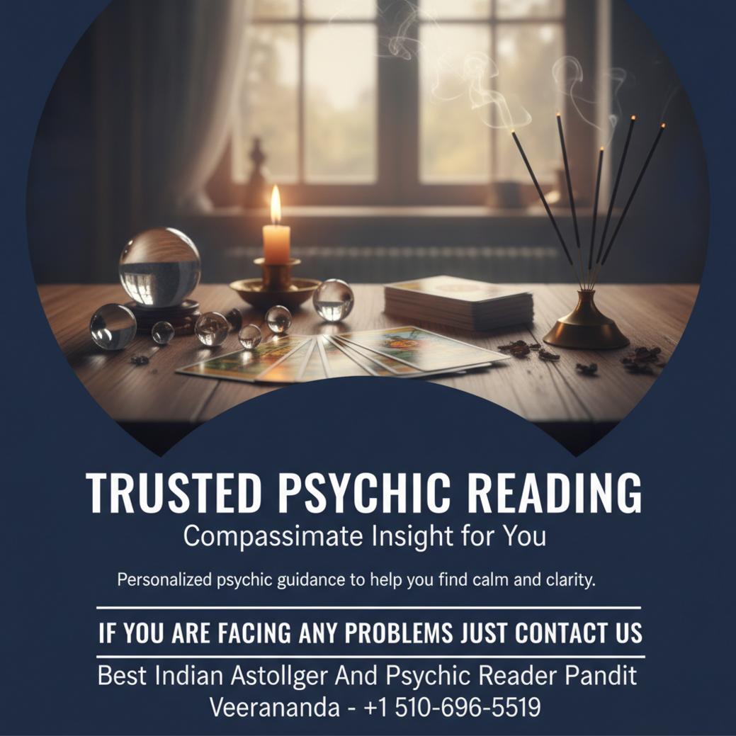 Trusted Psychic Reading in Sacramento Trusted Psychic Reading in Sacramento - Pandit Veerananda Indian Astrologer California