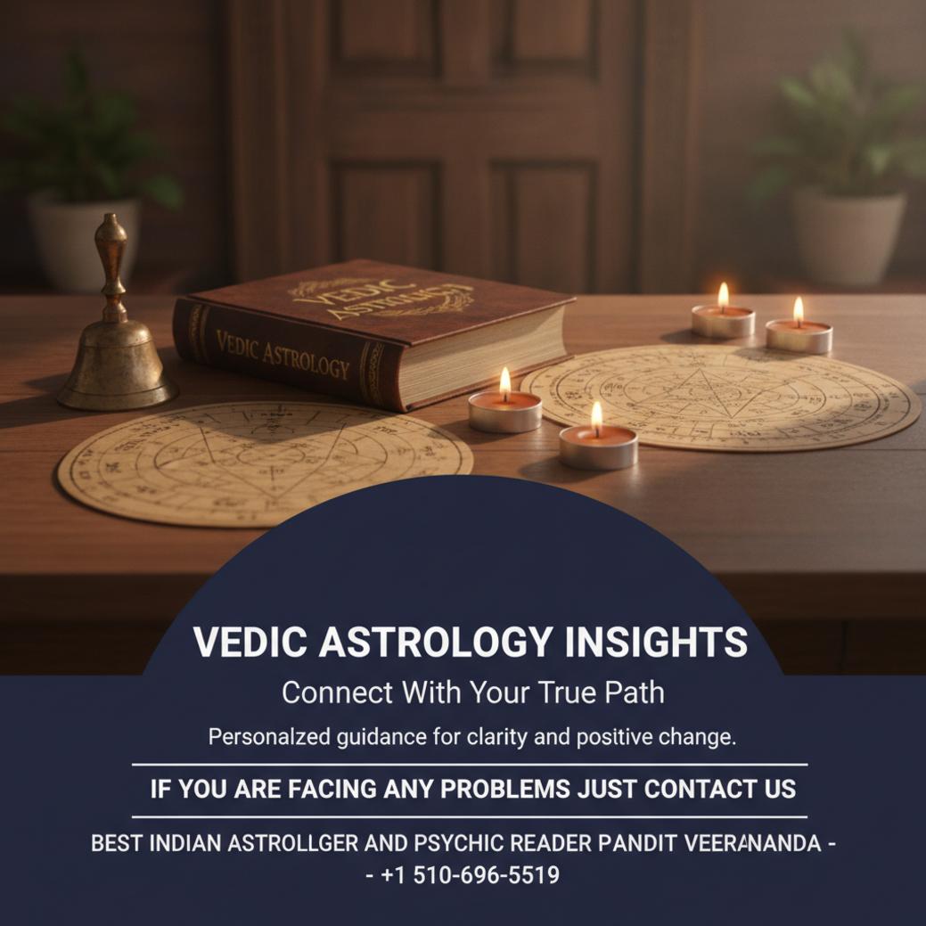 How Vedic Astrology in Bay Area Can Offer You Clarity Vedic astrology charts and book on wooden desk Bay Area