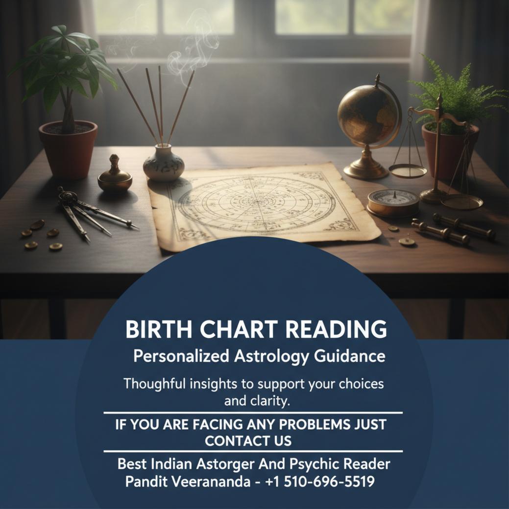 Birth chart reading setup for Bay Area astrology guidance