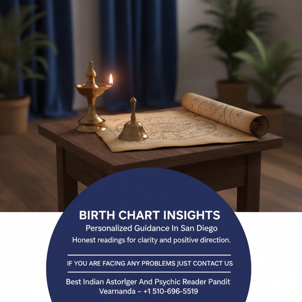 How Birth Chart Reading in San Diego Can Guide Your Path Detailed birth chart reading setup in San Diego calm space