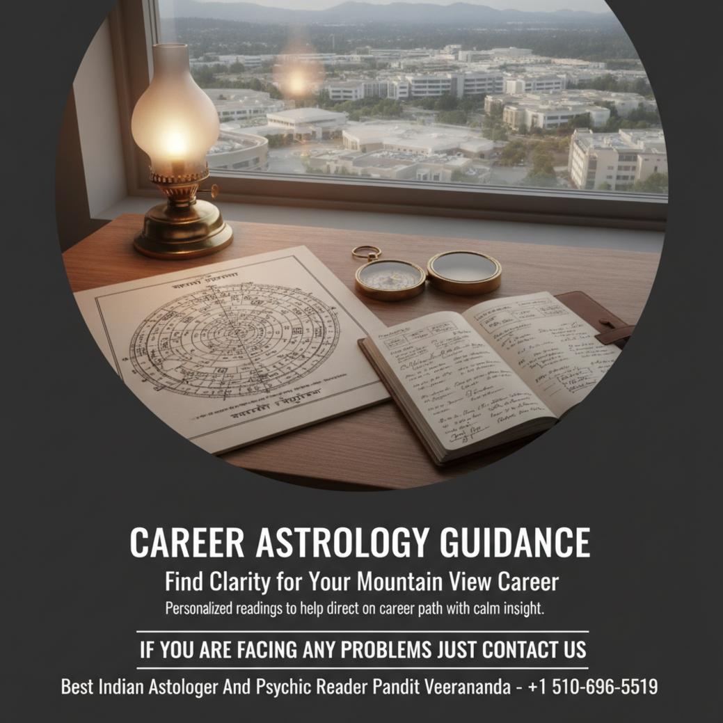 career astrology guidance chart on desk in Mountain View office
