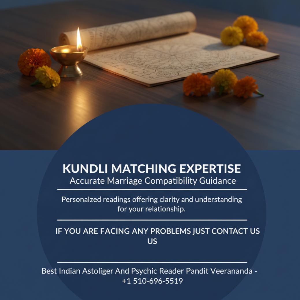 Marriage compatibility kundli matching tools on wooden table in Monterey