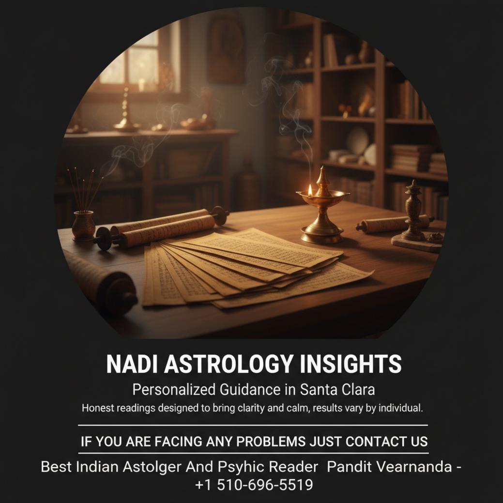 What to Expect from Nadi Astrology in Santa Clara, CA Nadi astrology palm leaf manuscripts and lamp in Santa Clara room