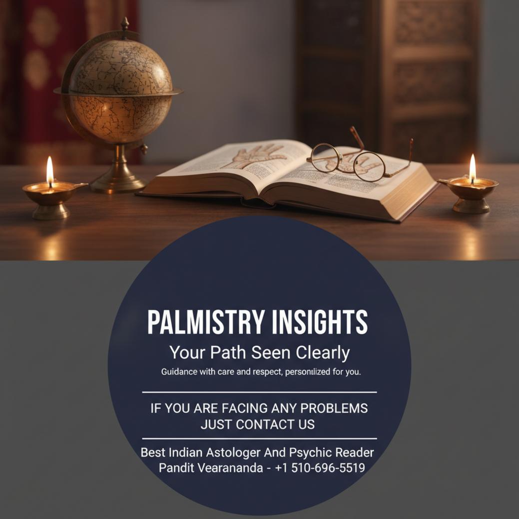 How Palmistry in Sunnyvale Can Reveal Your Life’s Path Close-up of palmistry tools on wooden table Sunnyvale CA