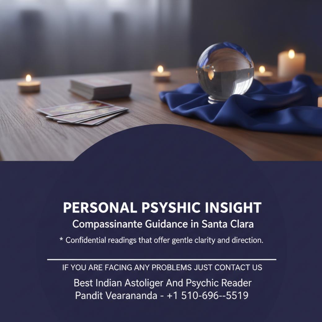 How a Psychic in Santa Clara Can Help You Find Clarity Peaceful psychic reading setup with tarot cards and crystal ball in Santa Clara