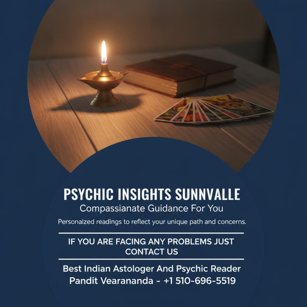 Searching for a Psychic in Sunnyvale, CA? Here’s What to Know serene psychic reading setup with tarot and lamp in Sunnyvale