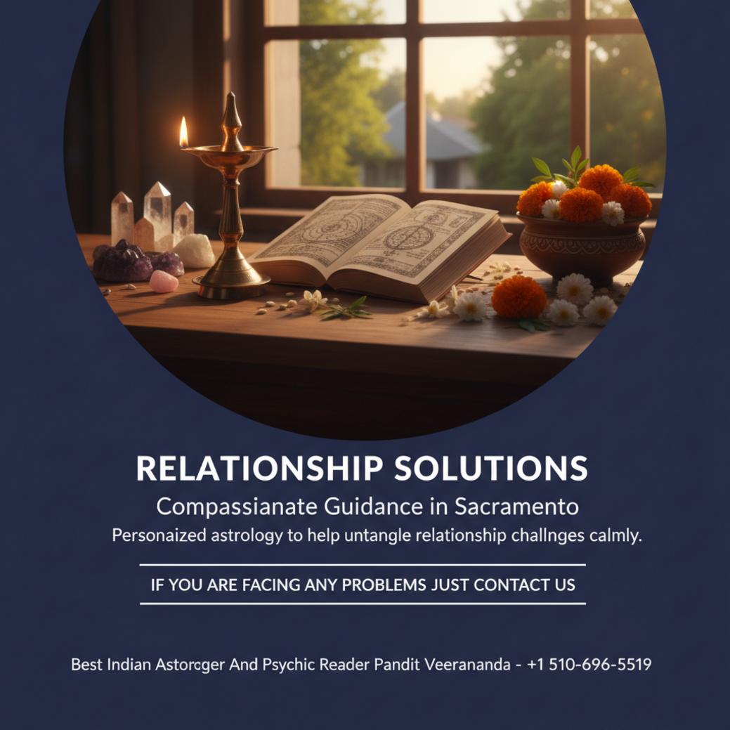 How Relationship Problem Solution Helps in Sacramento, CA Relationship problem solution consultation setup in Sacramento calm room