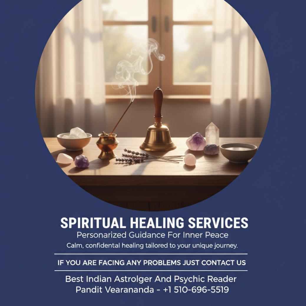 Spiritual healing altar with incense and crystals in Milpitas, CA